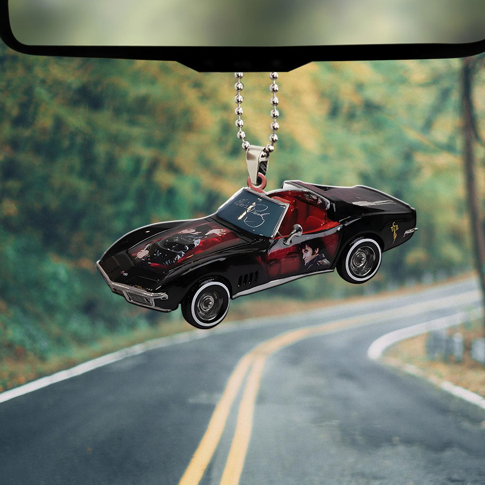 Elvis Presley Custom Shape 1-sided Acrylic Car Ornament – MAITM 8953