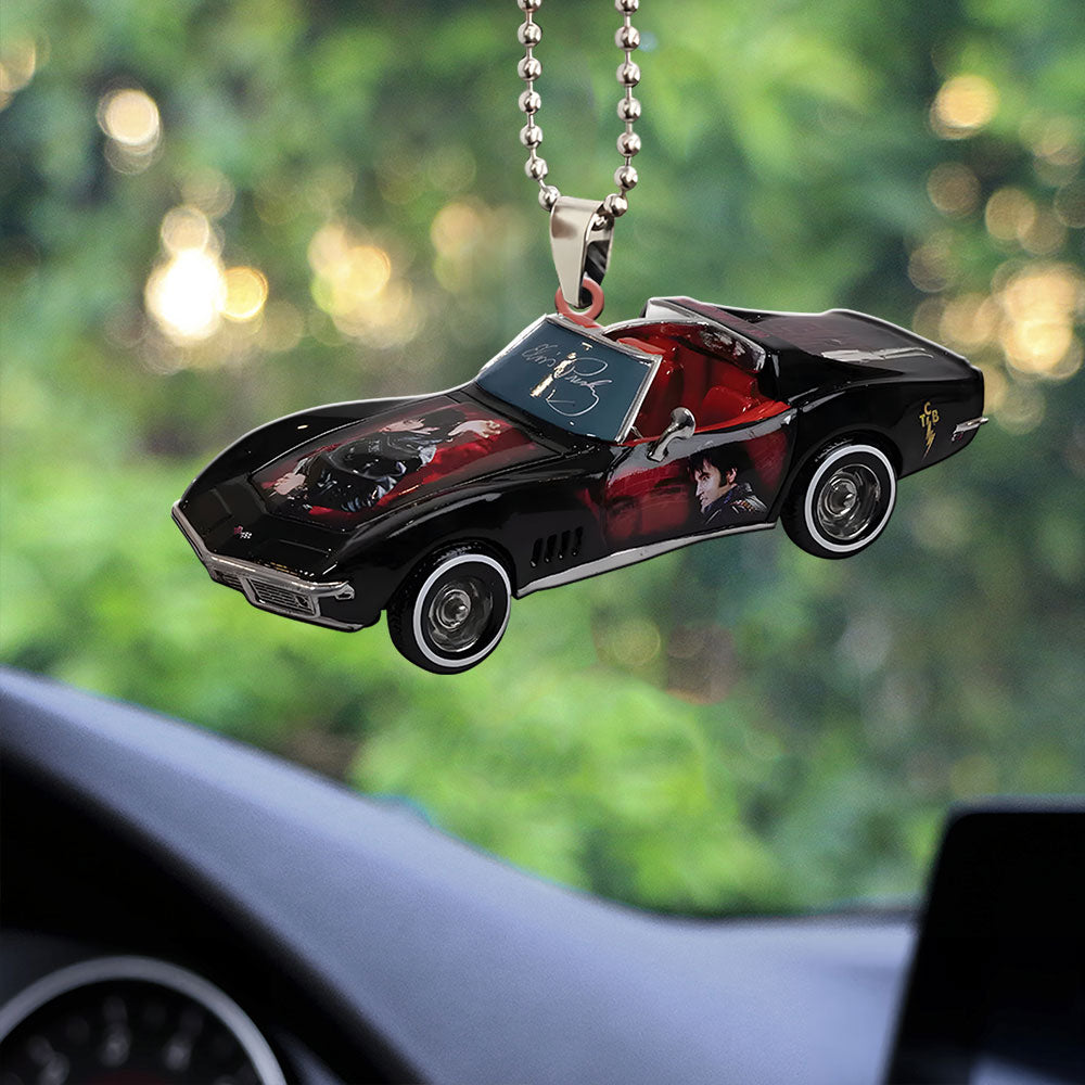 Elvis Presley Custom Shape 1-sided Acrylic Car Ornament – MAITM 8953