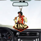 Elvis Presley Custom Shape 1-sided Acrylic Car Ornament – MAITM 9158