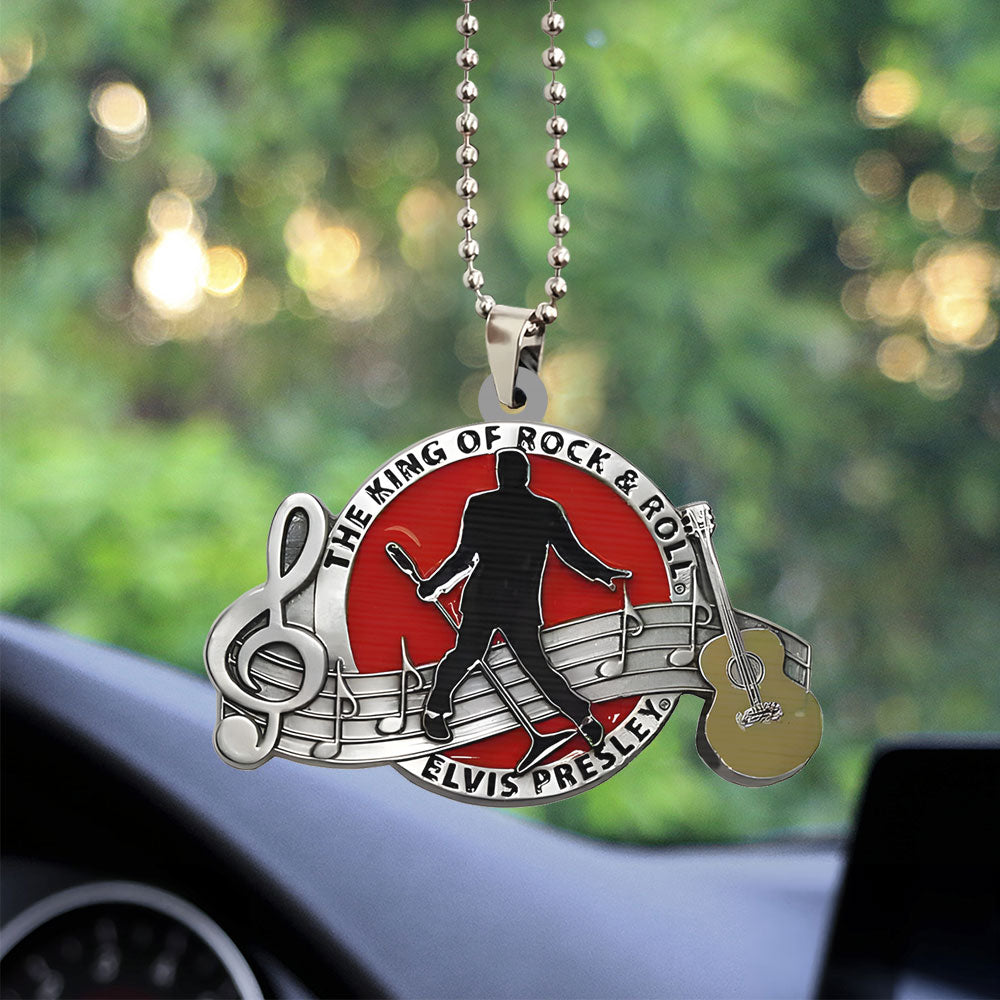 Elvis Presley Custom Shape 2-sided Acrylic Car Ornament – TANTN 5888
