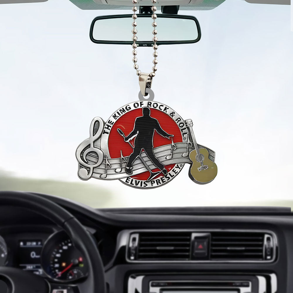 Elvis Presley Custom Shape 2-sided Acrylic Car Ornament – TANTN 5888