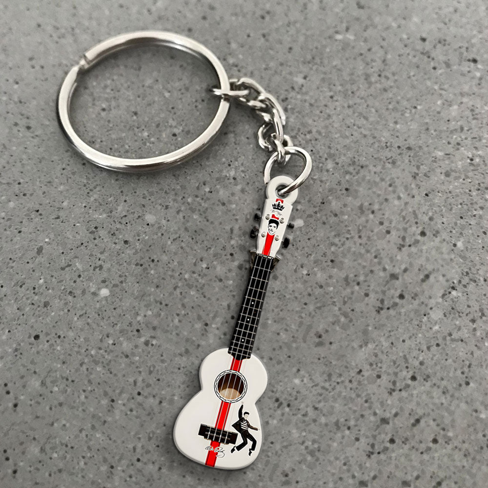Elvis Presley Custom Shape 2-sided Keychain – MAITM 11593