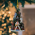 Elvis Presley Custom Shape 2-sided Acrylic Ornament – MAITM13283