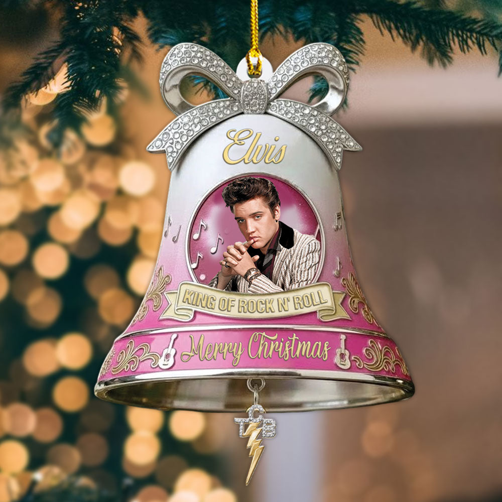 Elvis Presley Custom Shape 2-sided Acrylic Ornament – MAITM13918