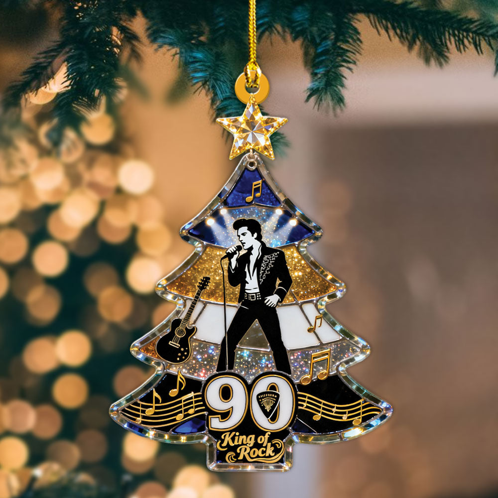 Elvis Presley Custom Shape 2-sided Acrylic Ornament – MAITM13946