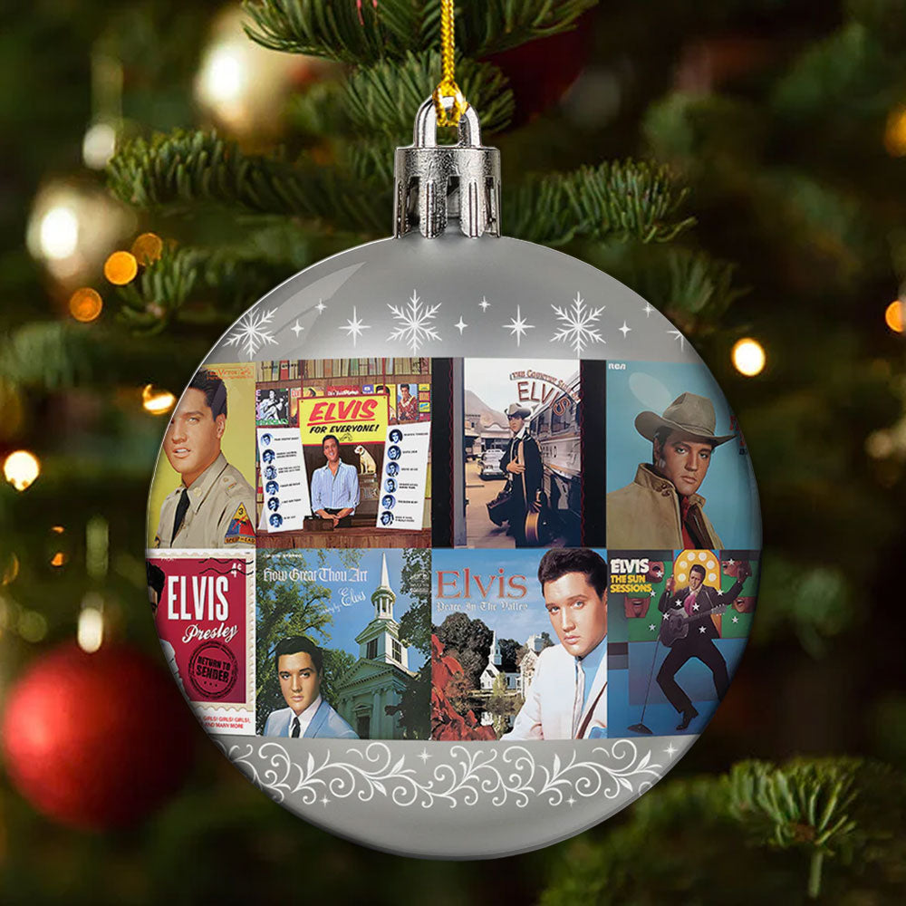 Elvis Presley Custom Shape 2-sided Acrylic Ornament – MAITM13780