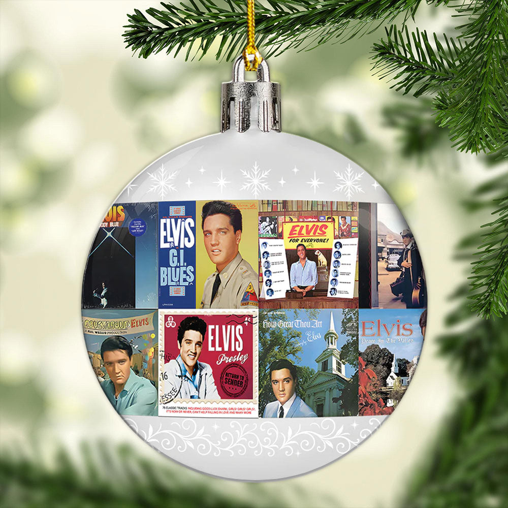 Elvis Presley Custom Shape 2-sided Acrylic Ornament – MAITM13782