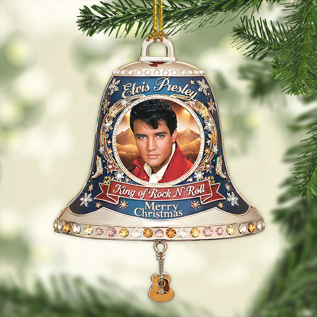 Elvis Presley Custom Shape 2-sided Acrylic Ornament – MAITM13962