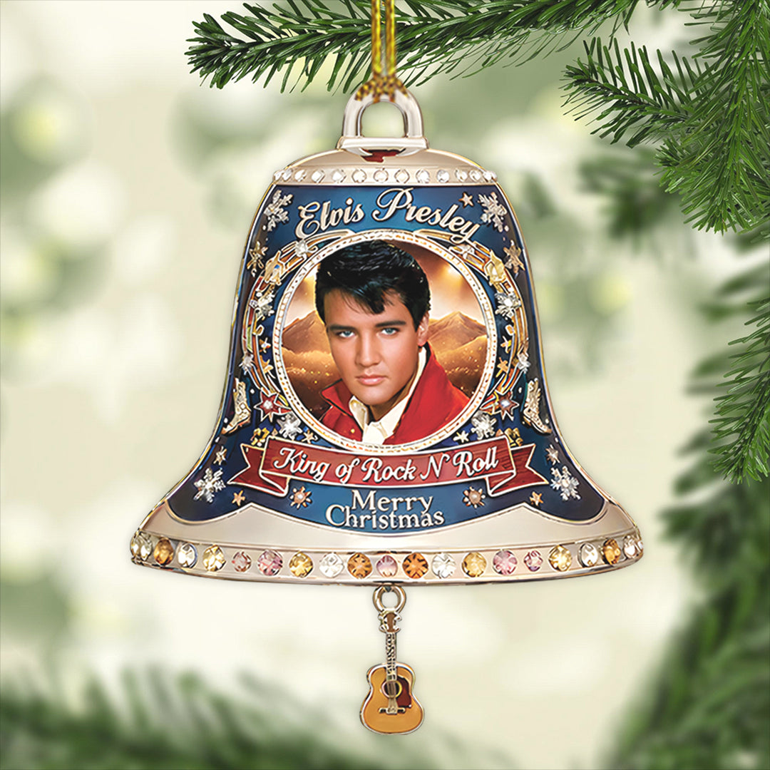 Elvis Presley Custom Shape 2-sided Acrylic Ornament – MAITM13962