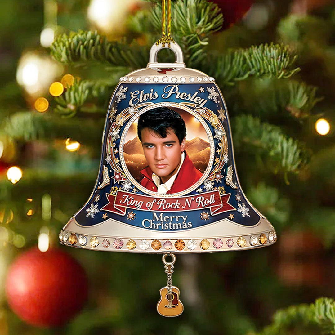 Elvis Presley Custom Shape 2-sided Acrylic Ornament – MAITM13962
