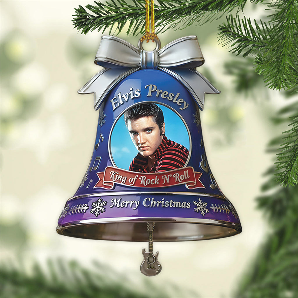 Elvis Presley Custom Shape 2-sided Acrylic Ornament – MAITM13963