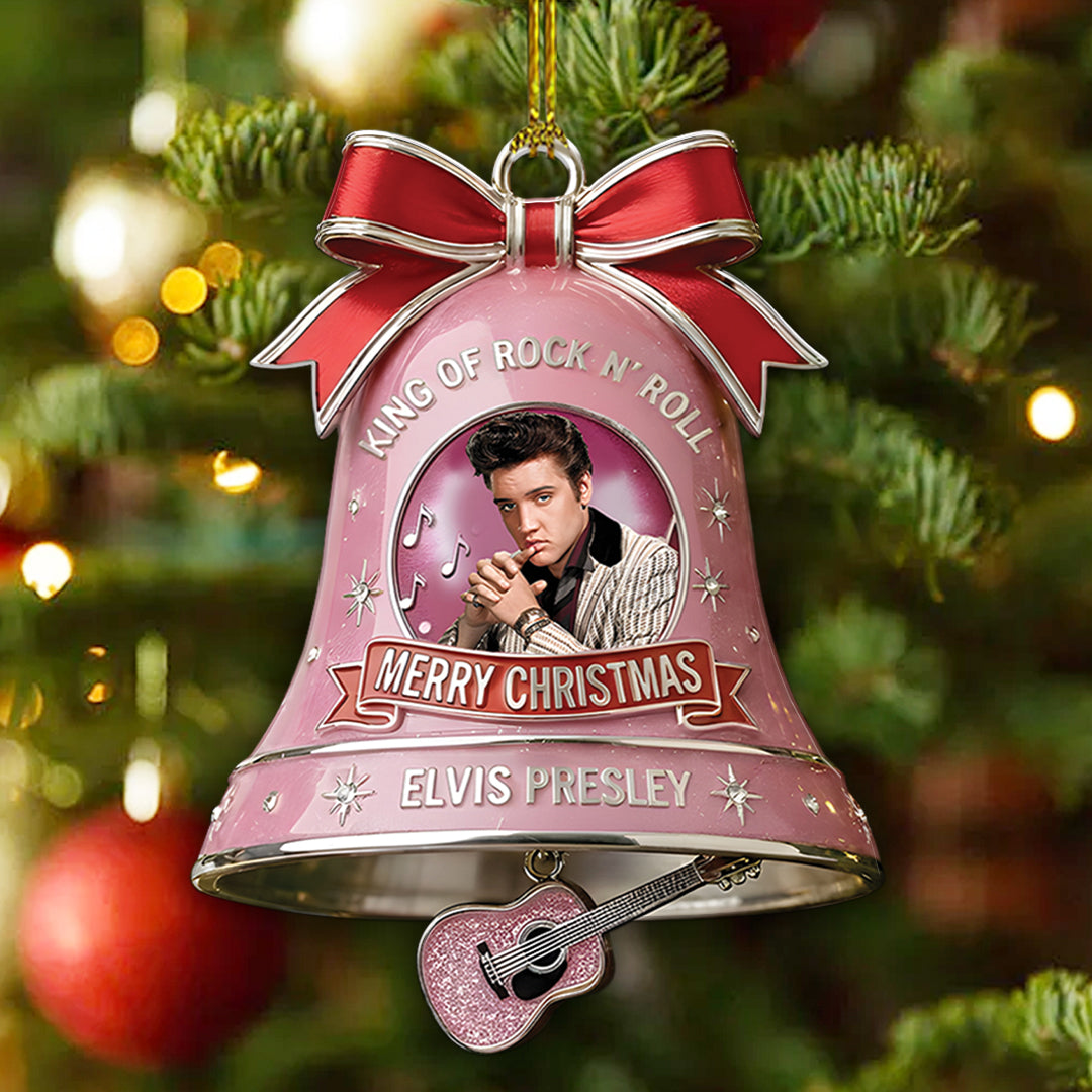 Elvis Presley Custom Shape 2-sided Acrylic Ornament – MAITM13967