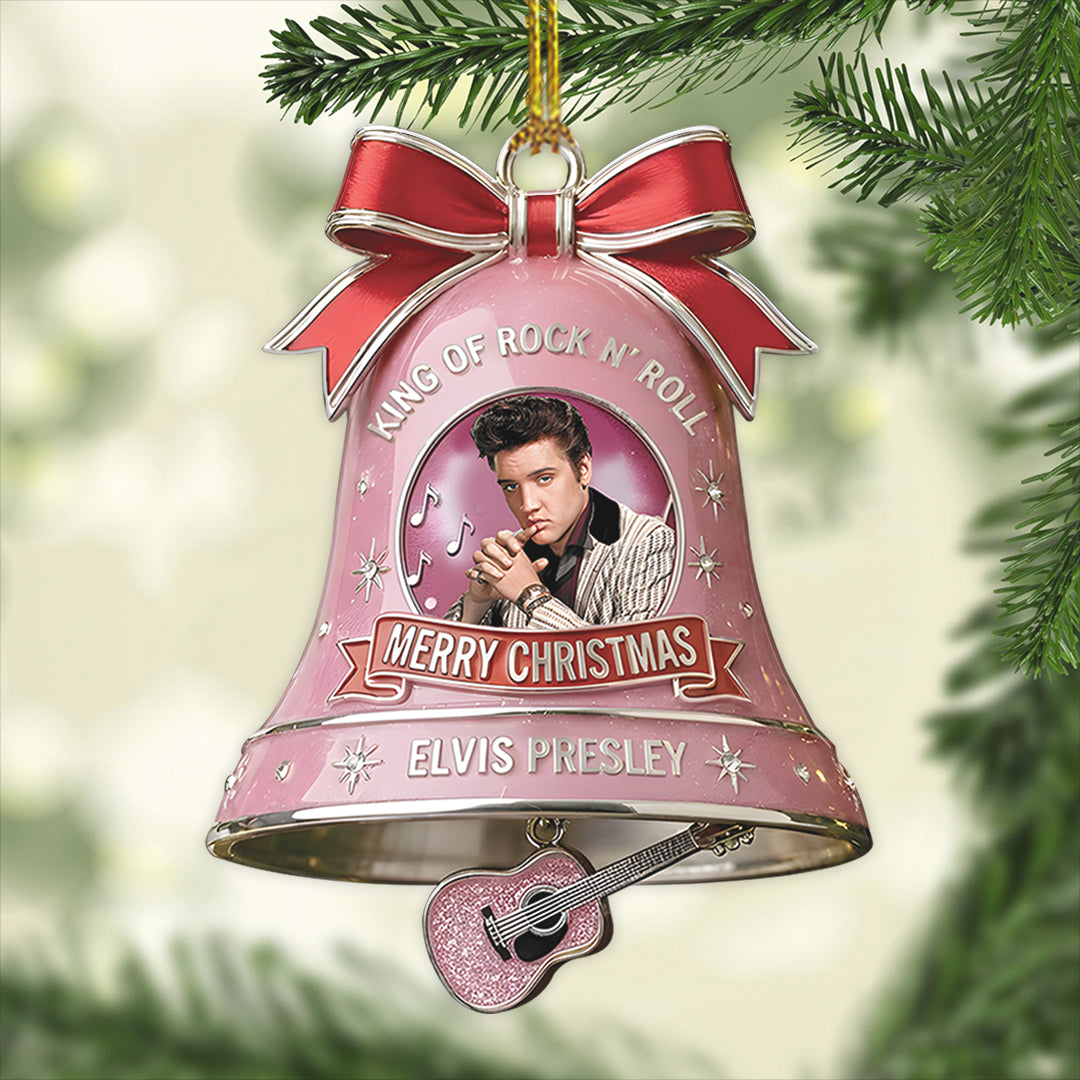 Elvis Presley Custom Shape 2-sided Acrylic Ornament – MAITM13967