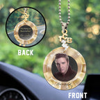 Elvis Presley Custom Shape 2-sided Acrylic Car Ornament – MAITM 8847