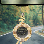 Elvis Presley Custom Shape 2-sided Acrylic Car Ornament – MAITM 8847