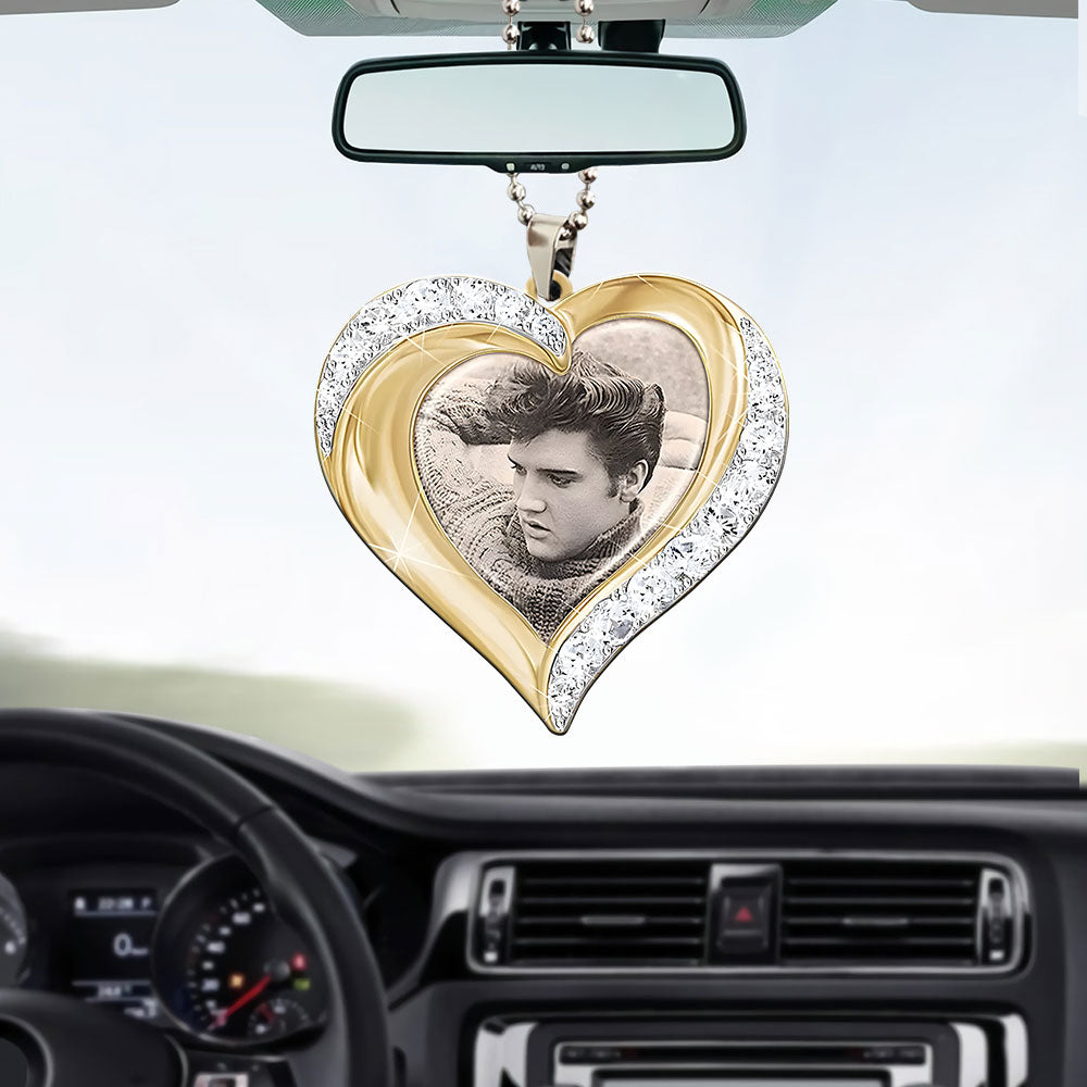 Elvis Presley Custom Shape 2-sided Acrylic Car Ornament – MAITM 8941