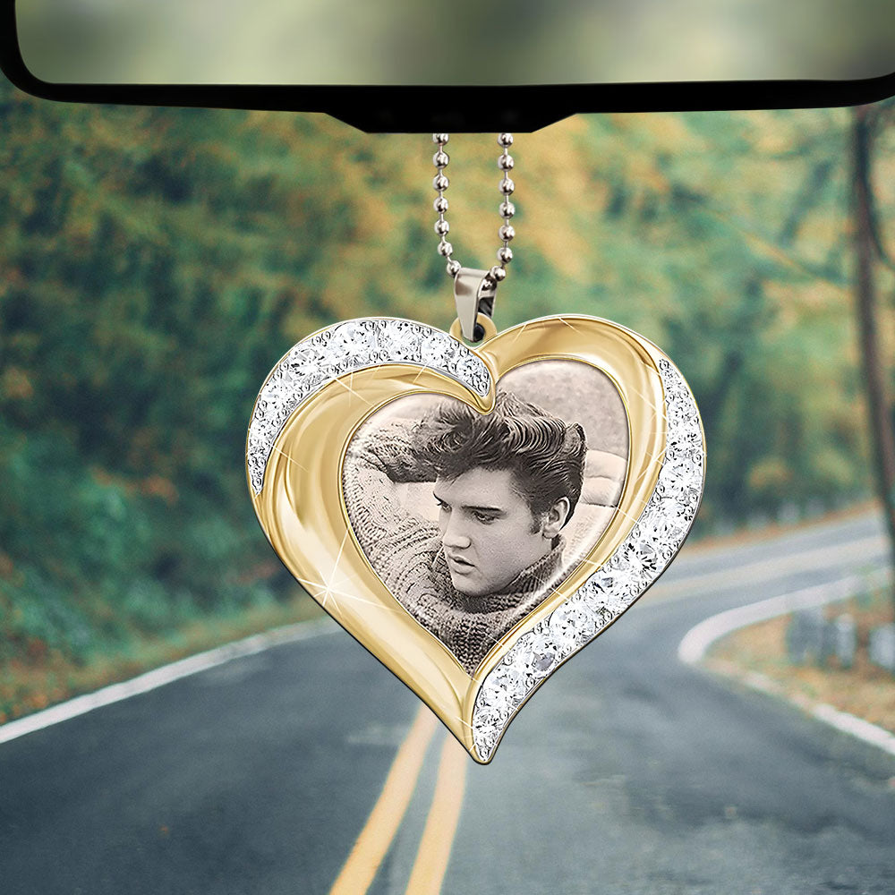 Elvis Presley Custom Shape 2-sided Acrylic Car Ornament – MAITM 8941