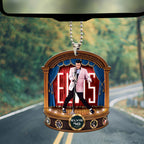 Elvis Presley Custom Shape 2-sided Acrylic Car Ornament – MAITM 8942