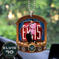 Elvis Presley Custom Shape 2-sided Acrylic Car Ornament – MAITM 9325