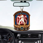 Elvis Presley Custom Shape 2-sided Acrylic Car Ornament – MAITM 9326
