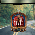 Elvis Presley Custom Shape 2-sided Acrylic Car Ornament – MAITM 9380