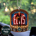 Elvis Presley Custom Shape 2-sided Acrylic Car Ornament – MAITM 9381