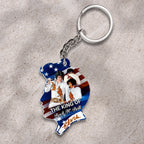 Elvis Presley Custom Shape 2-sided Keychain – HOATT 9415