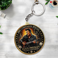 Elvis Presley Custom Shape 2-sided Keychain – TANTN17063