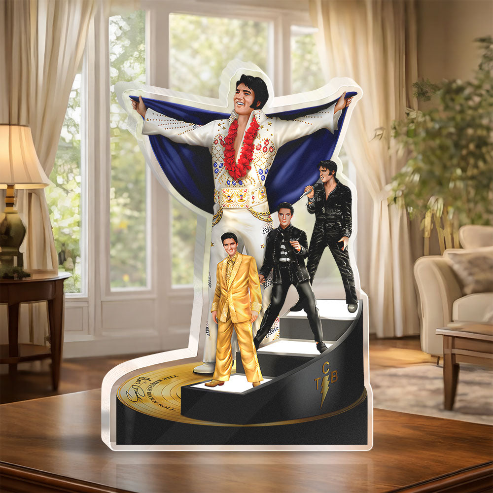 Elvis Presley Custom Shape Acrylic Plaque – HOATT16221