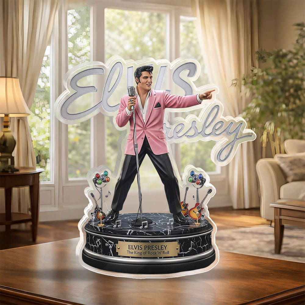 Elvis Presley Custom Shape Acrylic Plaque – MAITM14894