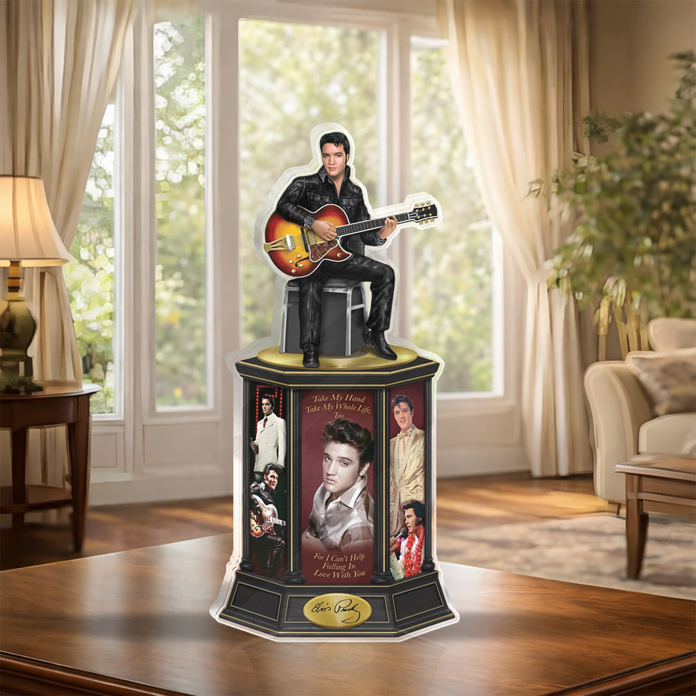 Elvis Presley Custom Shape Acrylic Plaque – MAITM14910