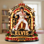 Elvis Presley Custom Shape Acrylic Plaque – TANTN25879