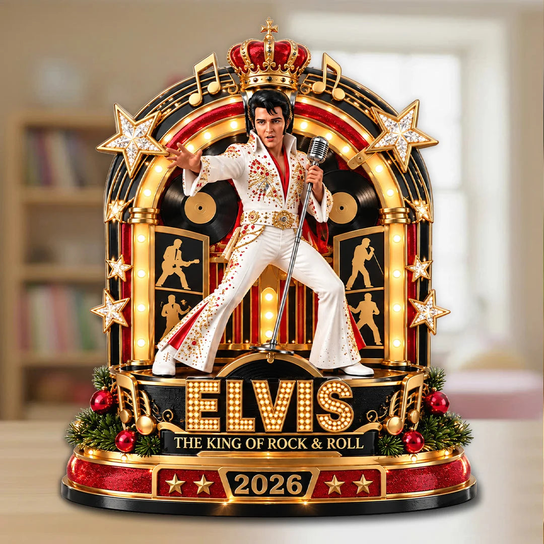Elvis Presley Custom Shape Acrylic Plaque – TANTN25879