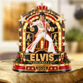 Elvis Presley Custom Shape Acrylic Plaque – TANTN25879