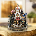 Elvis Presley Custom Shape Acrylic Plaque – TMTHU6451