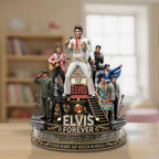 Elvis Presley Custom Shape Acrylic Plaque – TMTHU6451