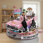 Elvis Presley Custom Shape Acrylic Plaque – TMTHU6456