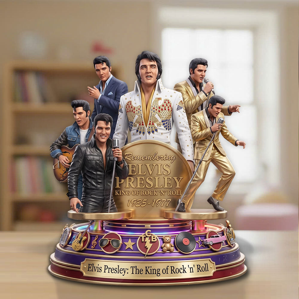 Elvis Presley Custom Shape Acrylic Plaque – TMTHU6460
