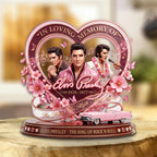 Elvis Presley Custom Shape Acrylic Plaque – TMTHU6838