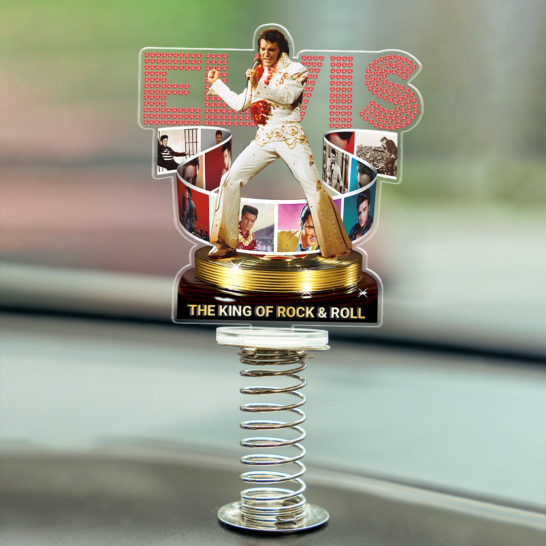 Elvis Presley Custom Shape Spring Acrylic Standee – HOATT17763