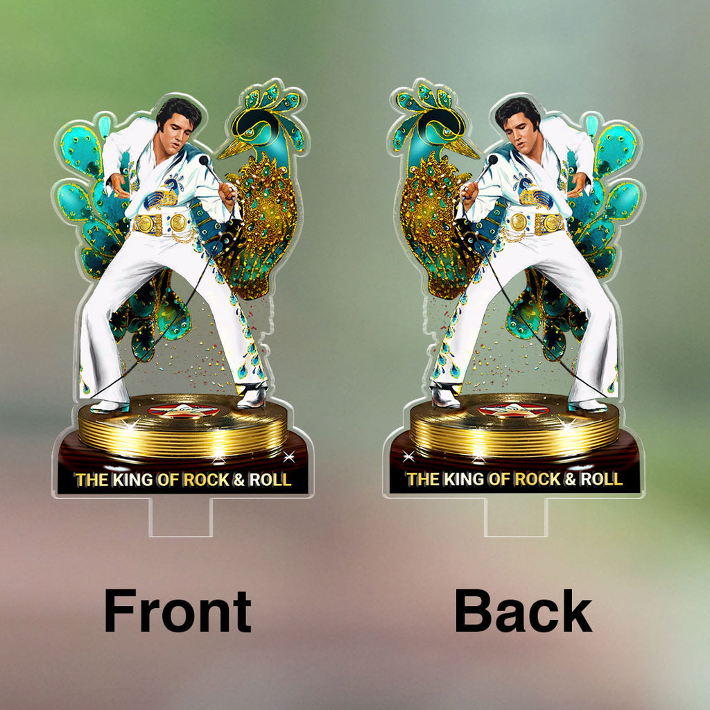 Elvis Presley Custom Shape Spring Acrylic Standee – HOATT17813
