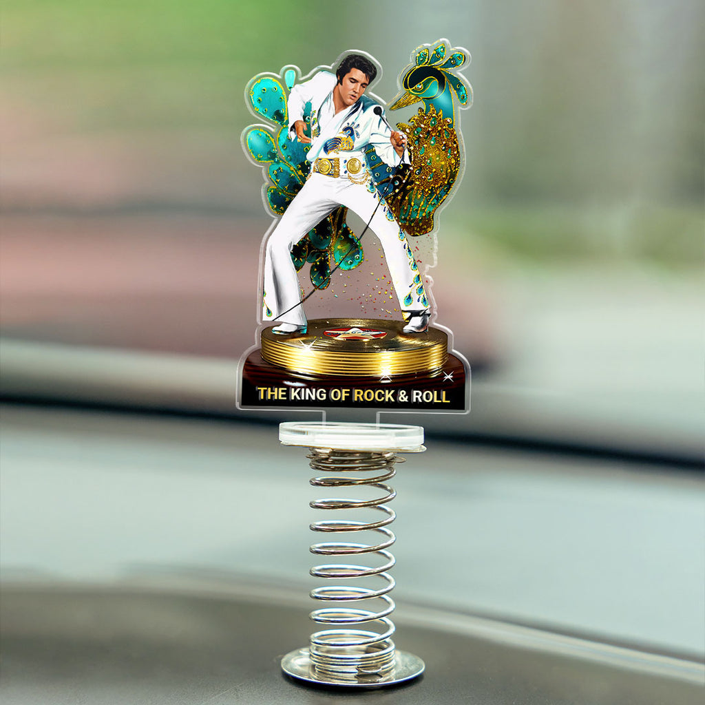 Elvis Presley Custom Shape Spring Acrylic Standee – HOATT17813
