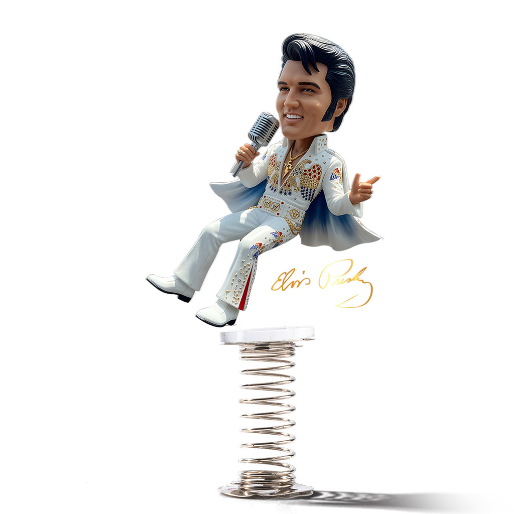 Elvis Presley Custom Shape Spring Acrylic Standee – TANTN22774
