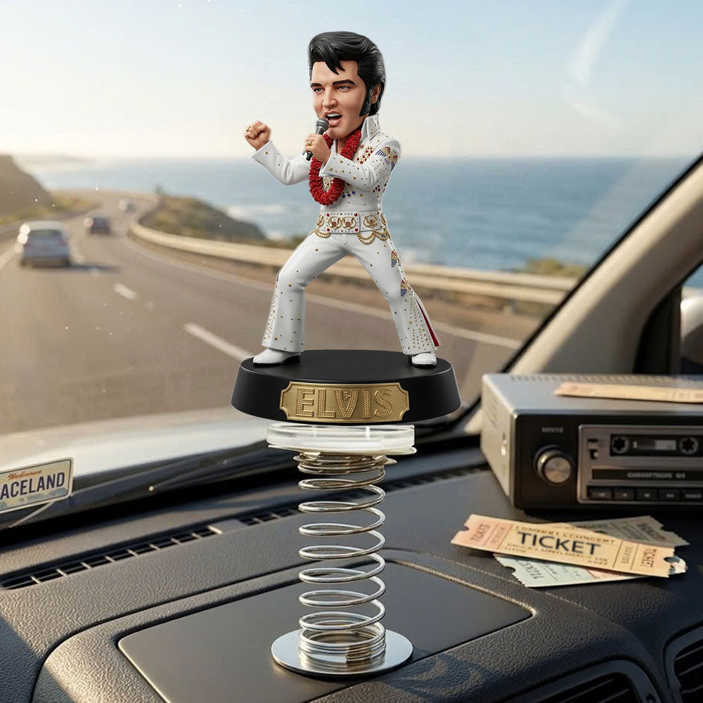 Elvis Presley Custom Shape Spring Acrylic Standee – TMTHU5990