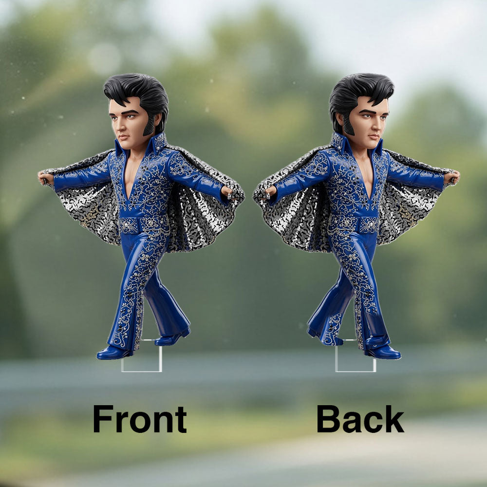 Elvis Presley Custom Shape Spring Acrylic Standee – TMTHU6737
