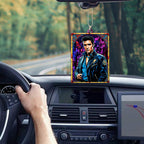 Elvis Presley Custom Shape 1-sided Acrylic Car Ornament – GNE 1255.2
