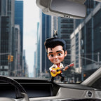 Elvis Presley Custom Shape 1-sided Acrylic Car Ornament – GNE 1276.2