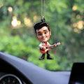 Elvis Presley Custom Shape 1-sided Acrylic Car Ornament – GNE 1276.6