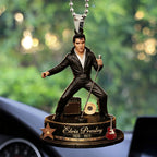 Elvis Presley Custom shape 2-sided Acrylic Car Ornament – MAITM14908