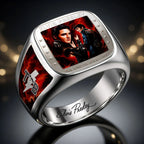 Elvis Presley 3D Engraved Ring – HOATT21200
